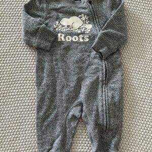 Roots Salt and Pepper Romper